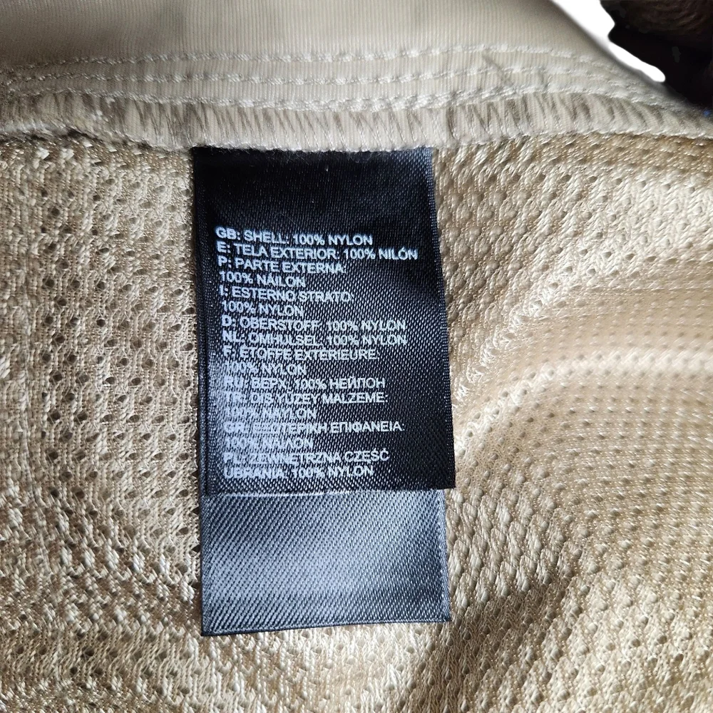 The North Face Paramount Peak Khaki Convertible Zip Off Hiking Pants Mens Size M